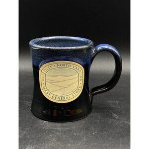 MAST General Store Coffee Mug Dark Blue Deneen Pottery 2018